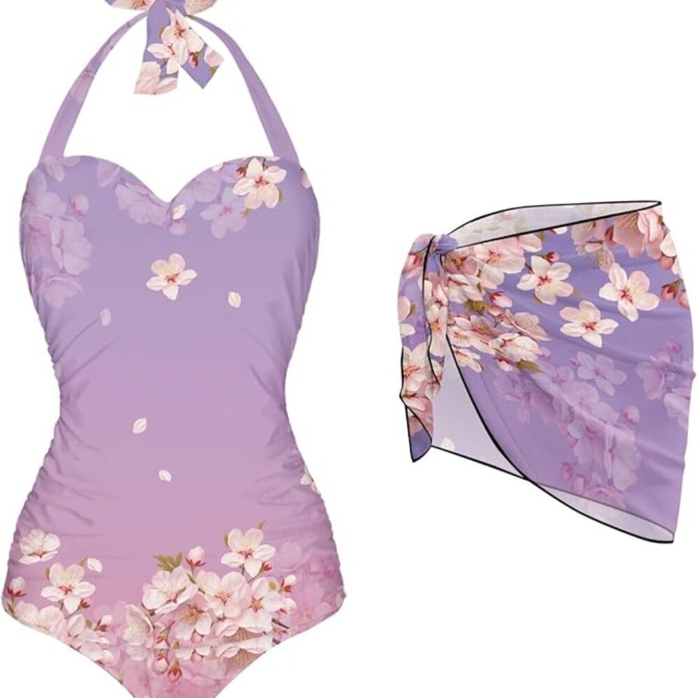 Bikini Set for Women Swimsuit Coverup Bathing Suit - Picture 3 of 5